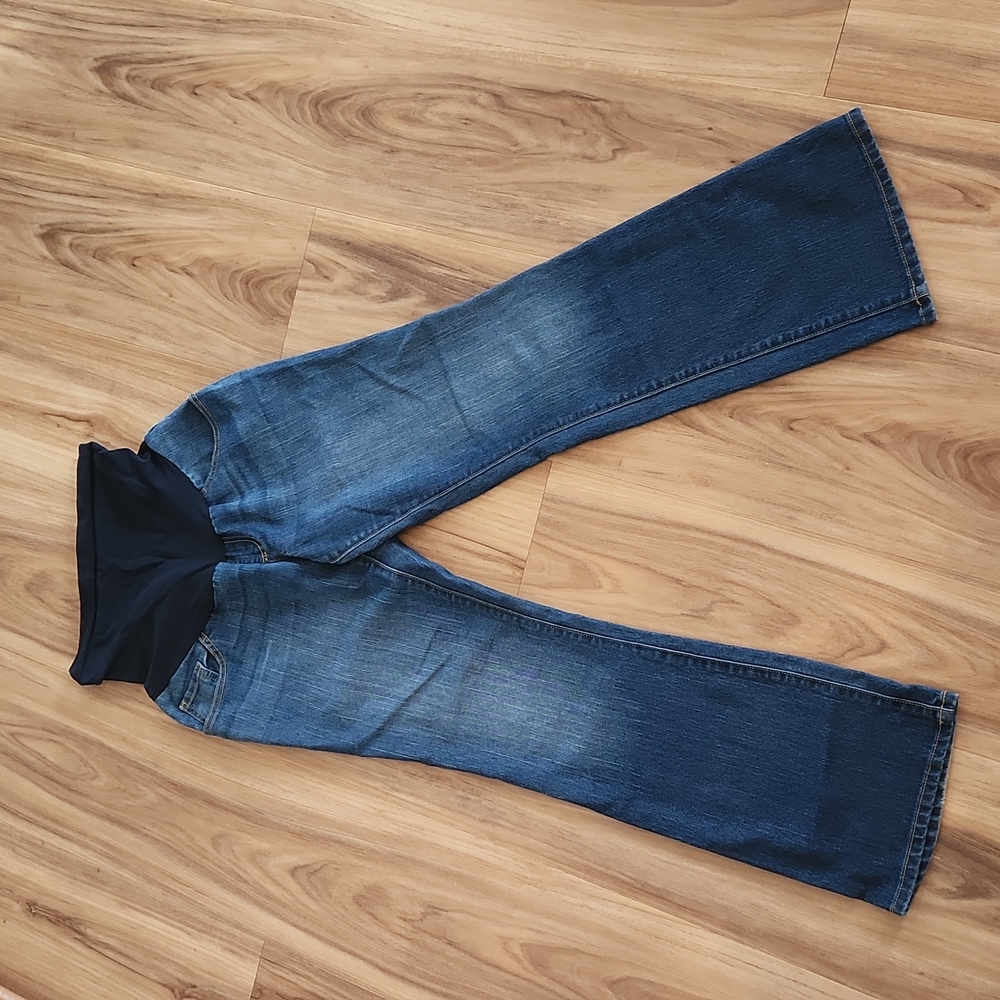 Indigo Blue maternity jeans, Size medium